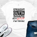 Straight Outta Shape Graphic Tee product image 1