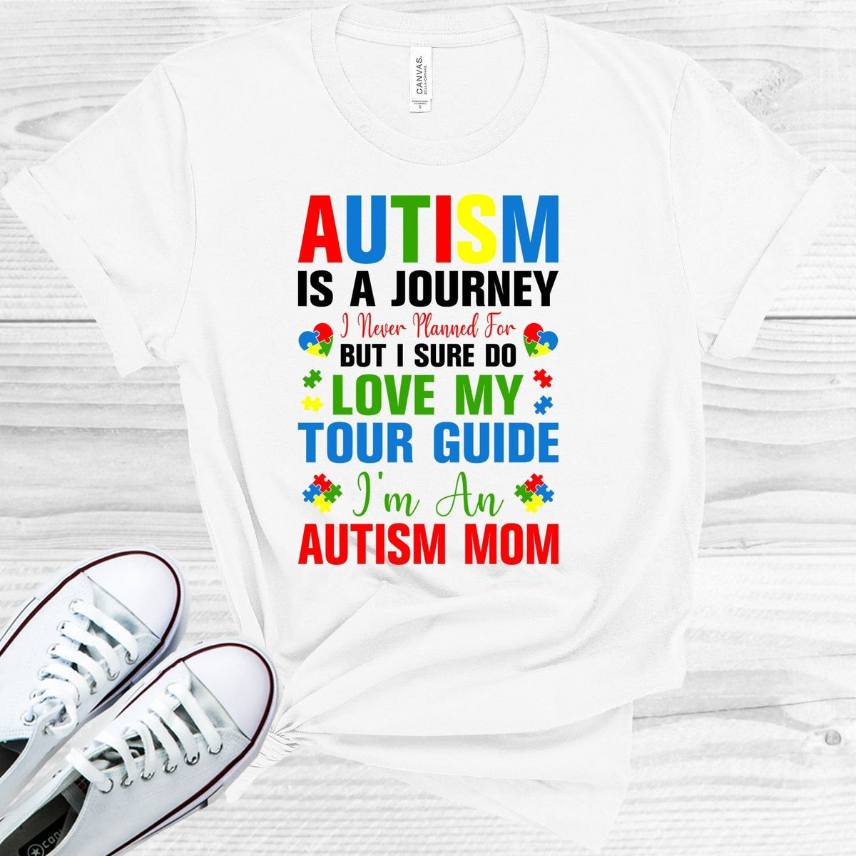 Autism is a Journey Graphic Tee product image 1