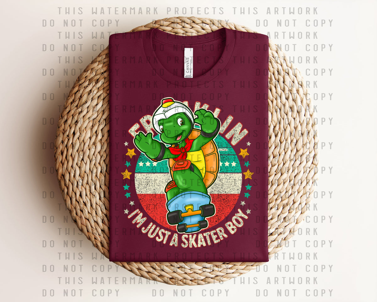 I'm Just a Skater Boy Graphic Tee product image 1