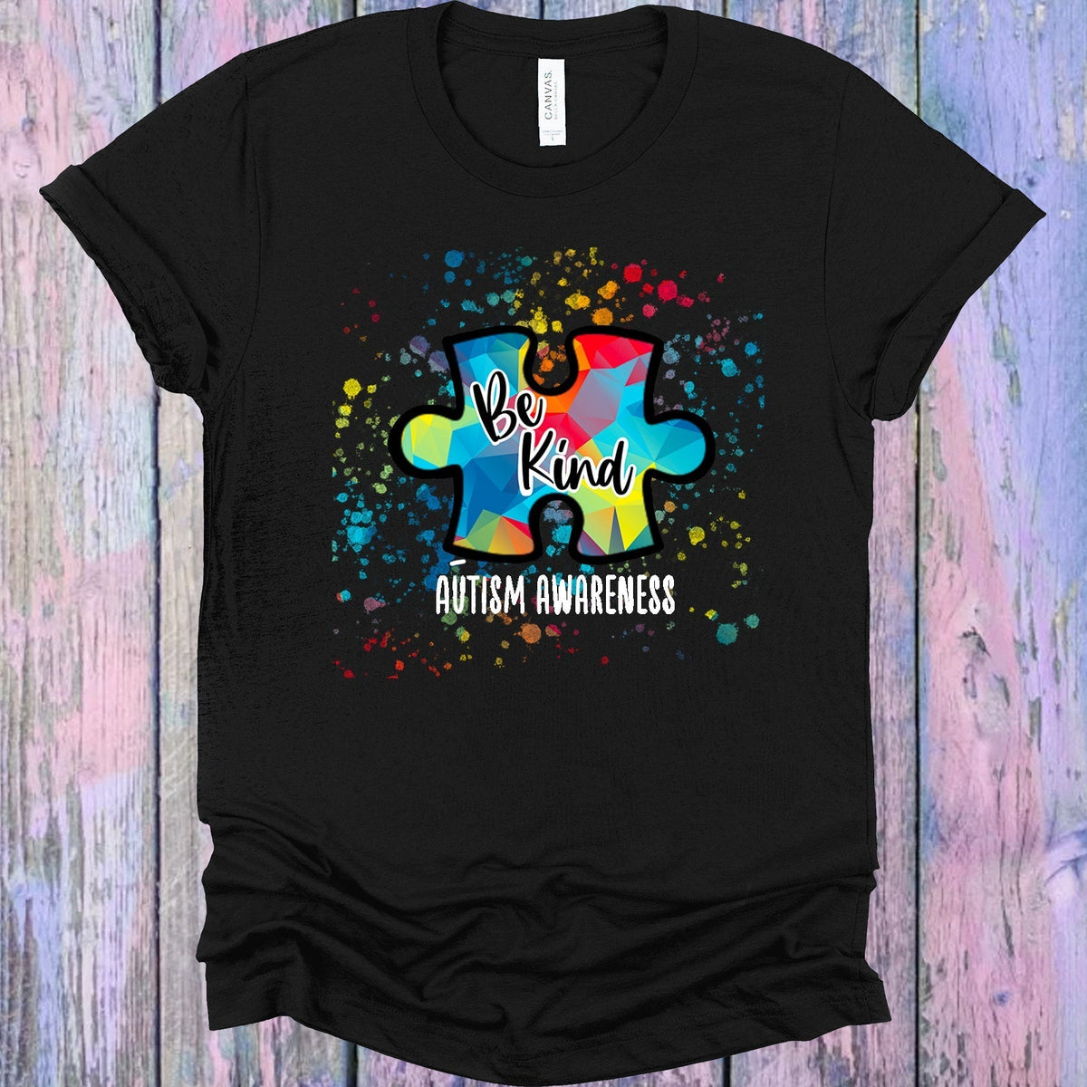 Be Kind Autism Awareness Graphic Tee product image 1