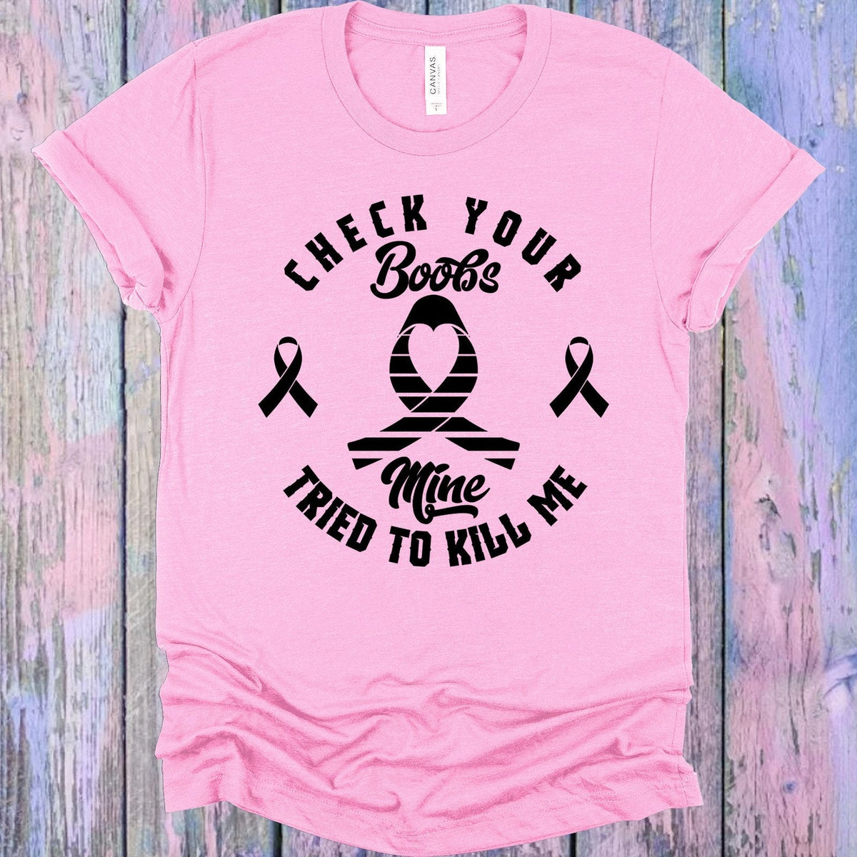 Check Your Boobs Graphic Tee product image 1