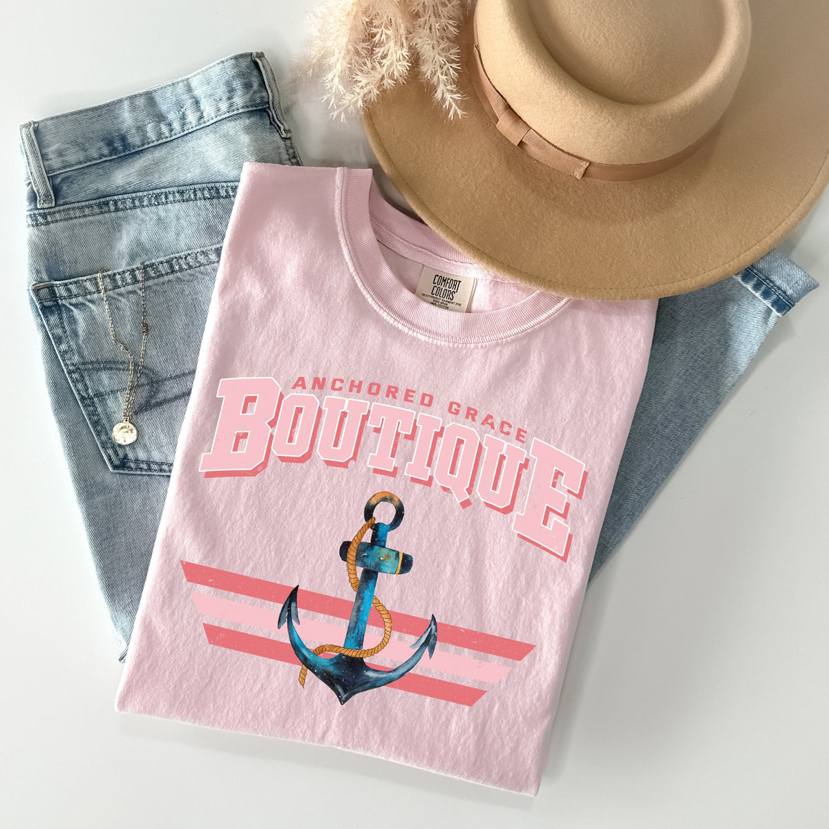 Vintage Customized Boutique Name Graphic Tee product image 1