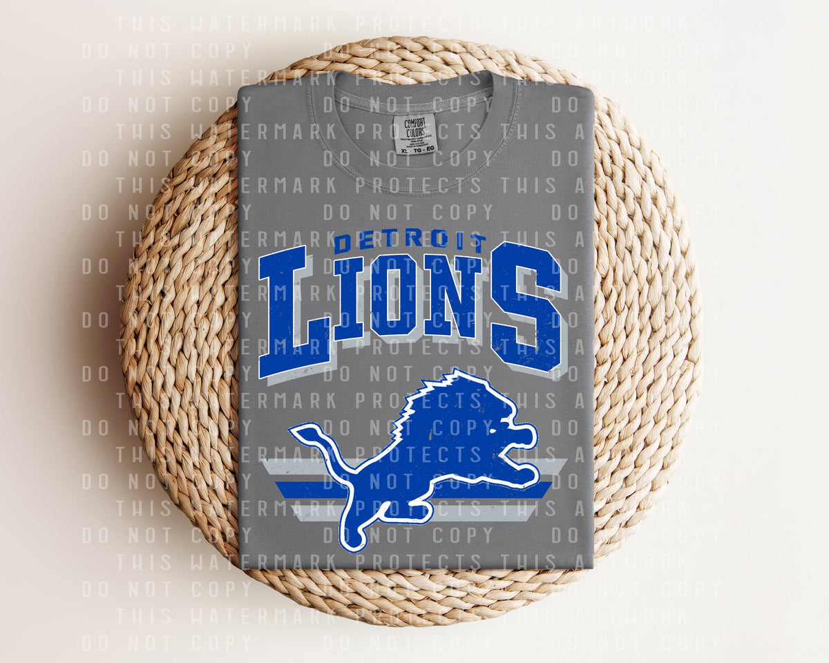 Vintage Team Lions Graphic Tee product image 1