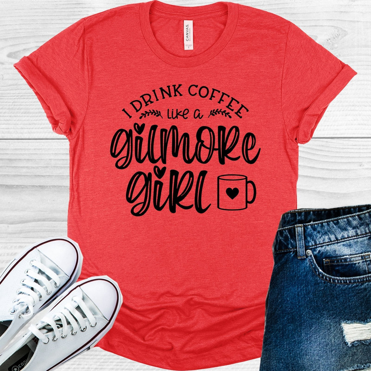 I Drink Coffee Like a Gilmore Girl Graphic Tee product image 1