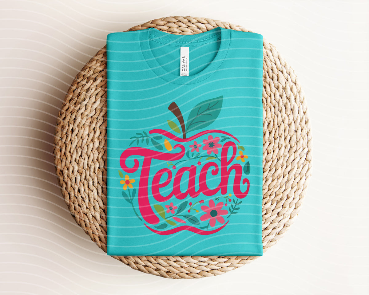 Teach Apple Graphic Tee product image 1