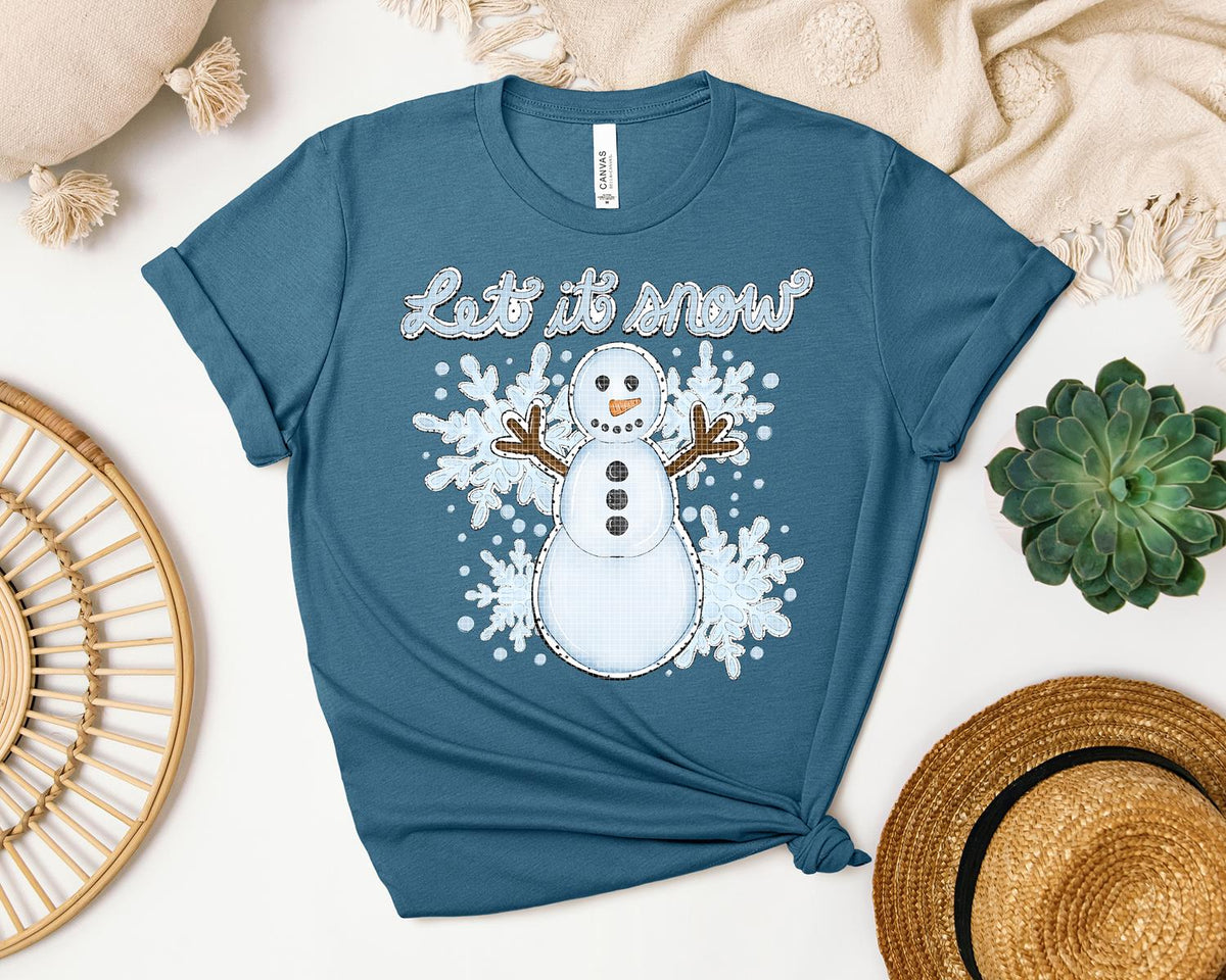 Let It Snow Graphic Tee product image 1
