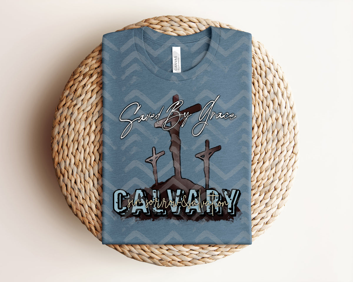 Saved by Grace Graphic Tee product image 1