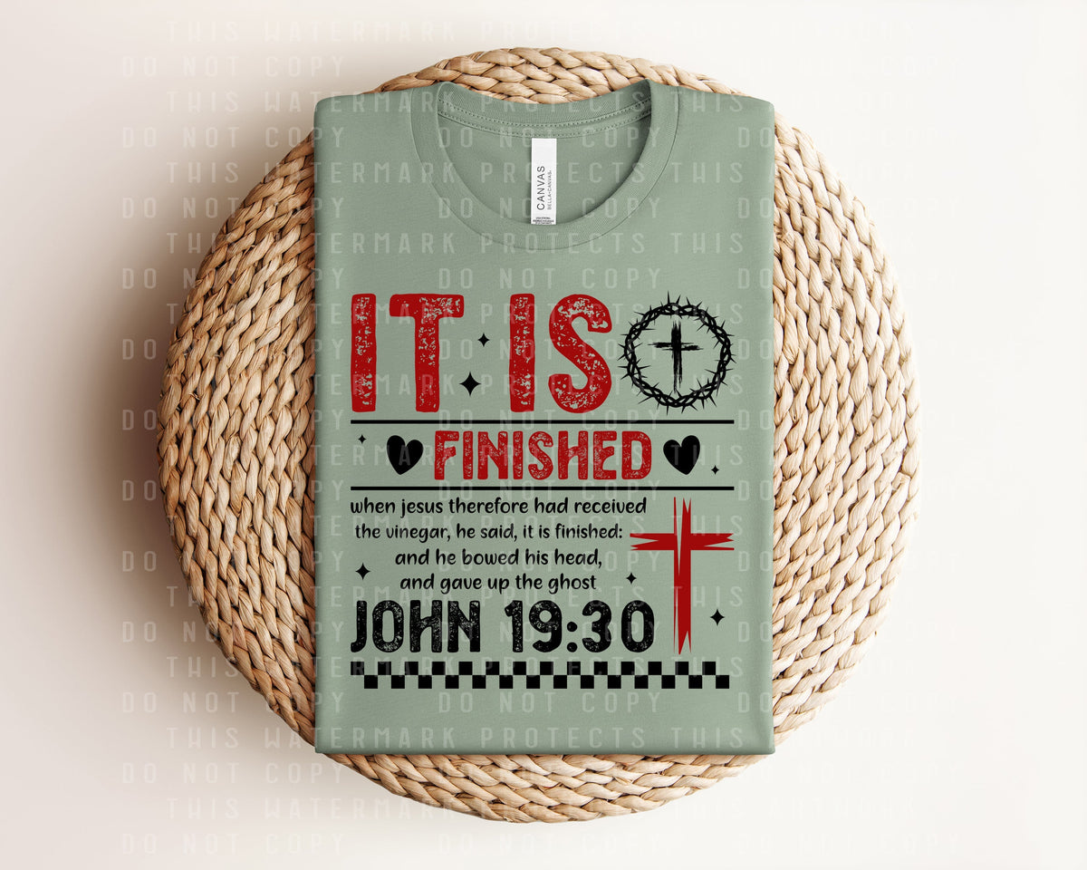 It is Finished Graphic Tee product image 1