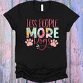 Less People More Dogs Graphic Tee product image 1
