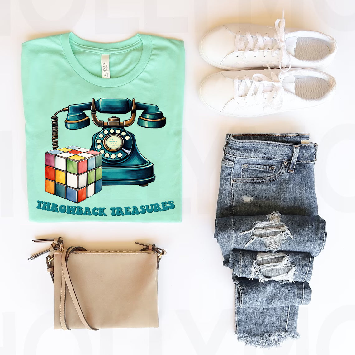 Throwback Treasures Graphic Tee product image 1