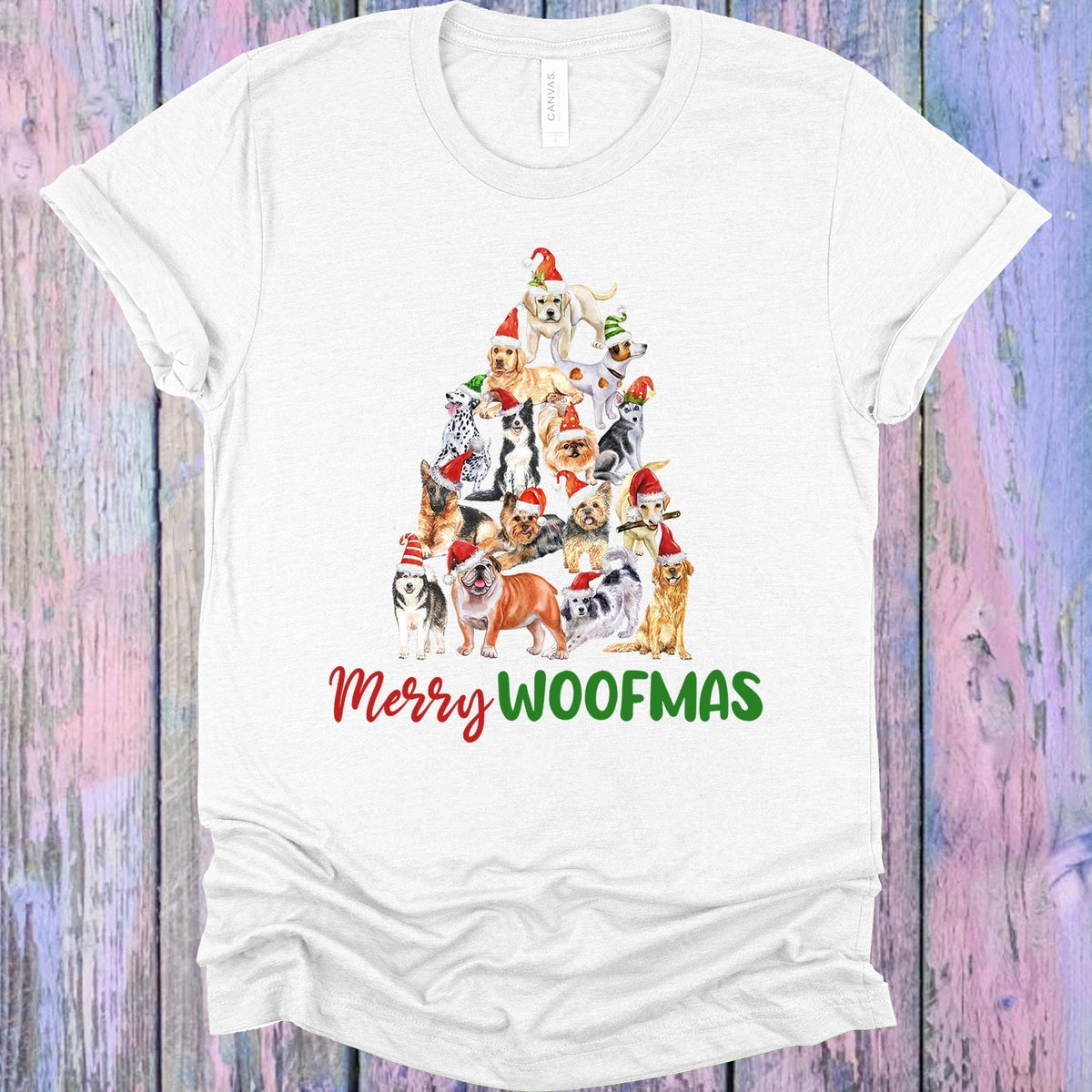 Merry Woofmas Graphic Tee product image 1