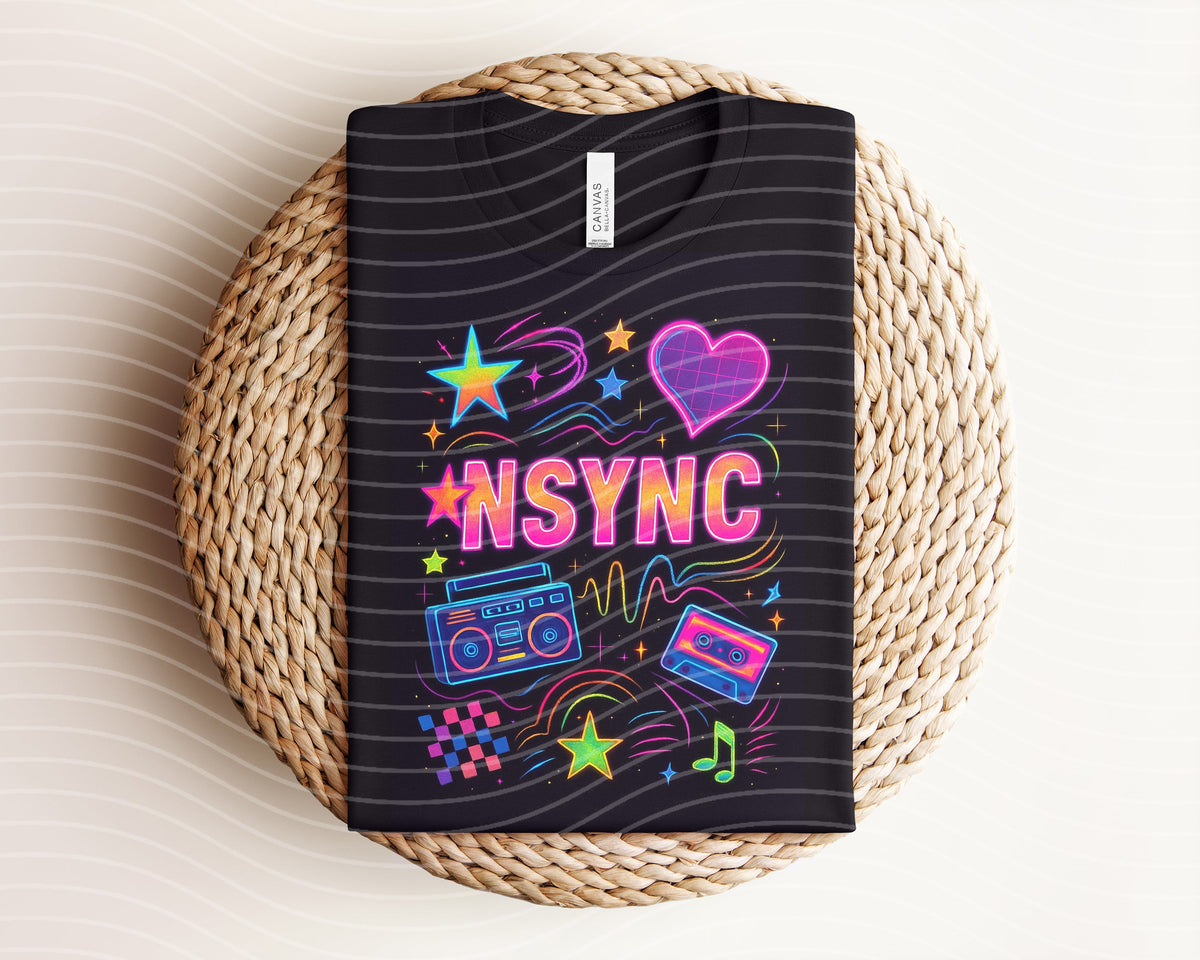 NSync Neon Graphic Tee product image 1