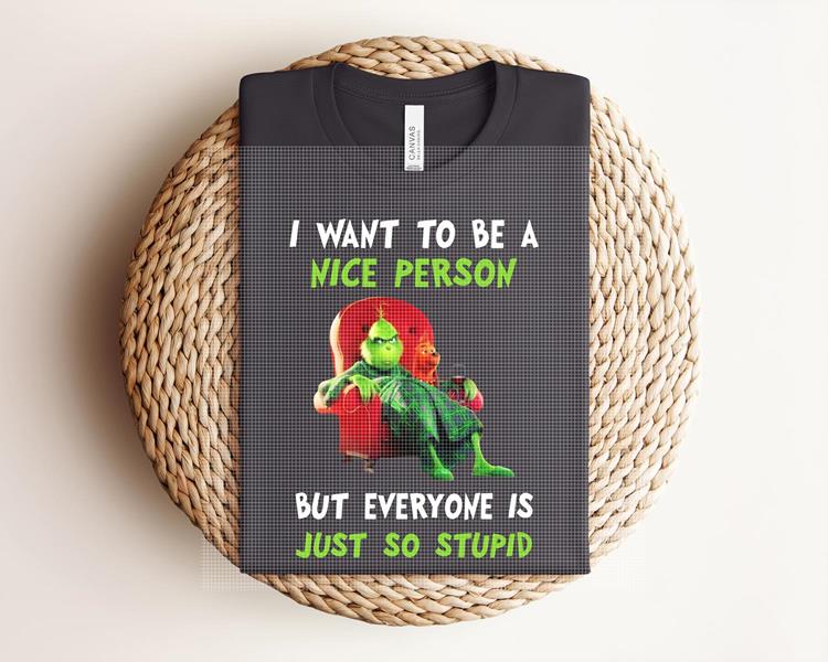 I Want to Be a Nice Person Graphic Tee product image 2