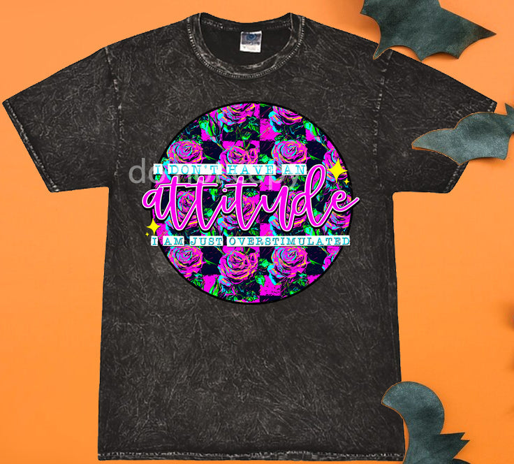 I Don't Have an Attitude Graphic Tee product image 1