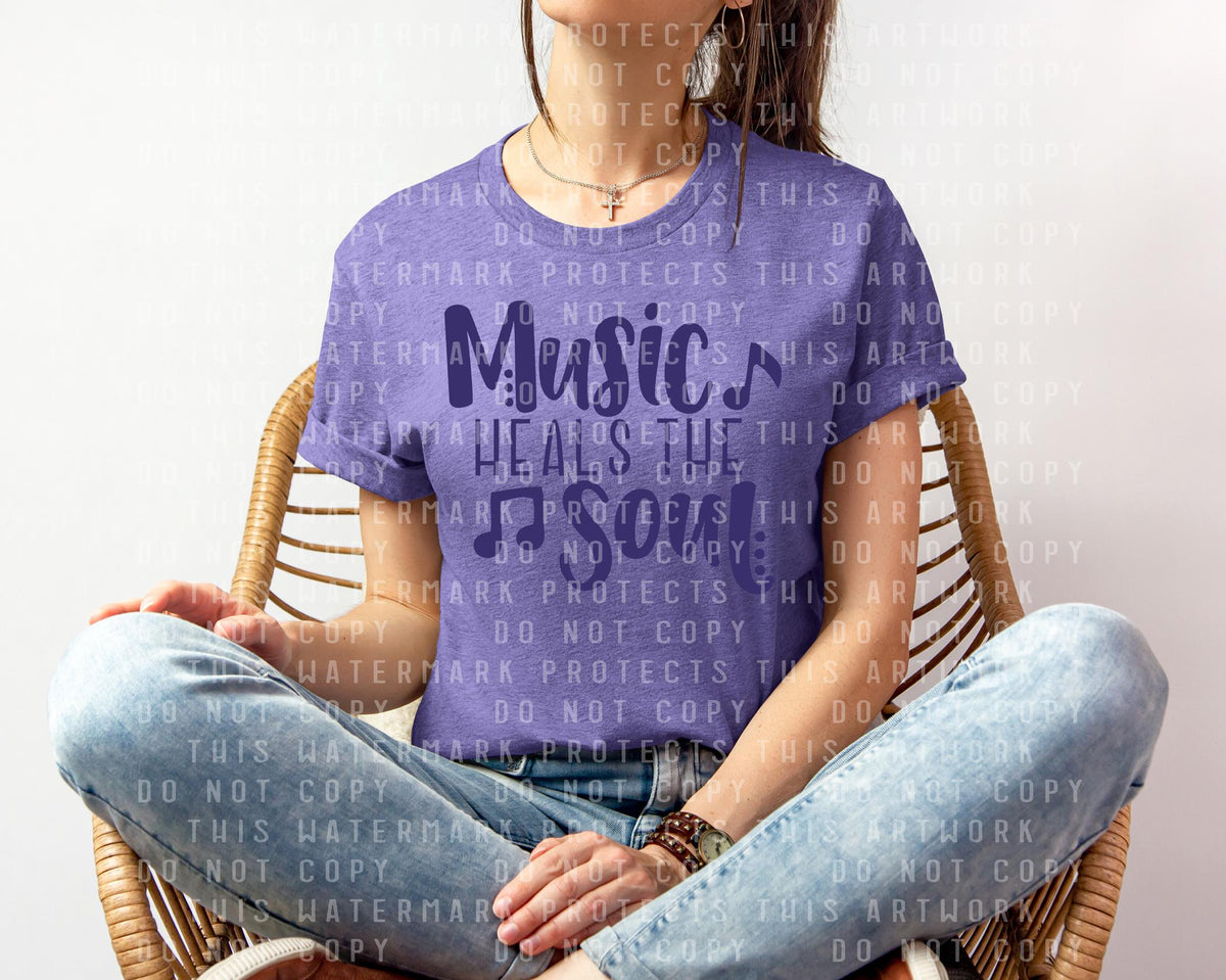 Music Heals the Soul Graphic Tee product image 1
