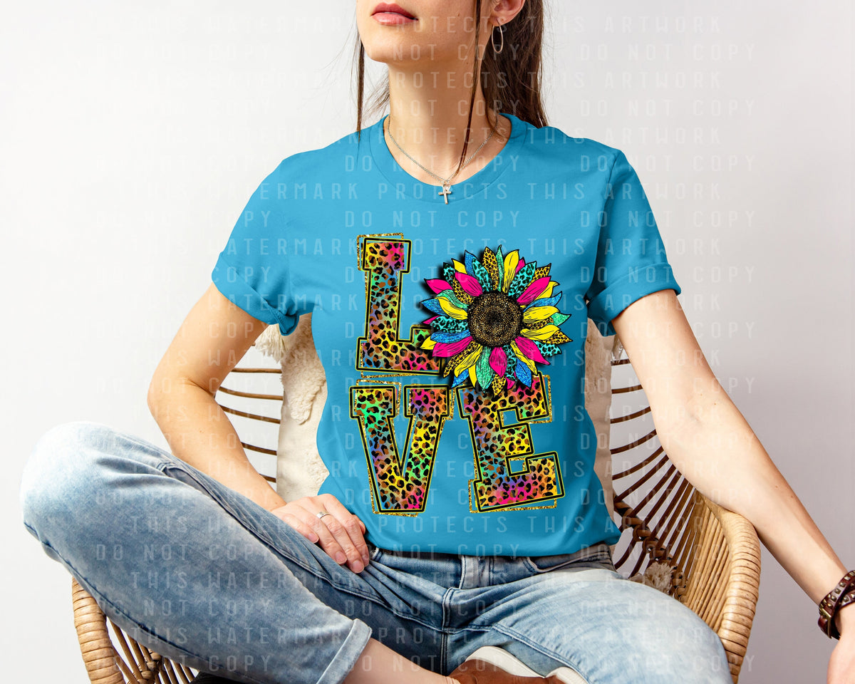 Love Sunflower Graphic Tee product image 1