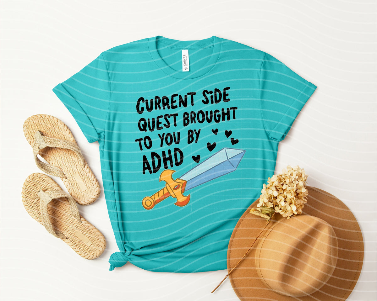 Current Side Quest Brought to You by ADHD Graphic Tee product image 1