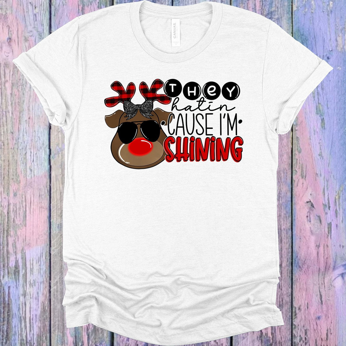 They Hatin Cause I'm Shining Graphic Tee product image 1