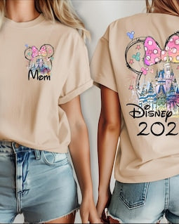 Custom Disney Vacation 2027 family vacation 2027 Shirts, Disney Trip 2027 Shirt, Disneyland Shirts, Disney Couple Shirts, Disneyworld