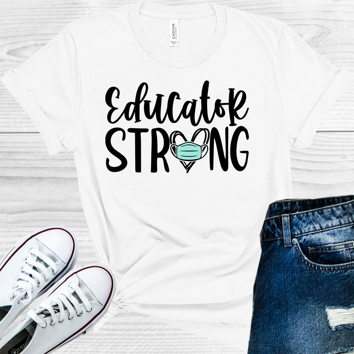 Educator Strong Graphic Tee product image 1