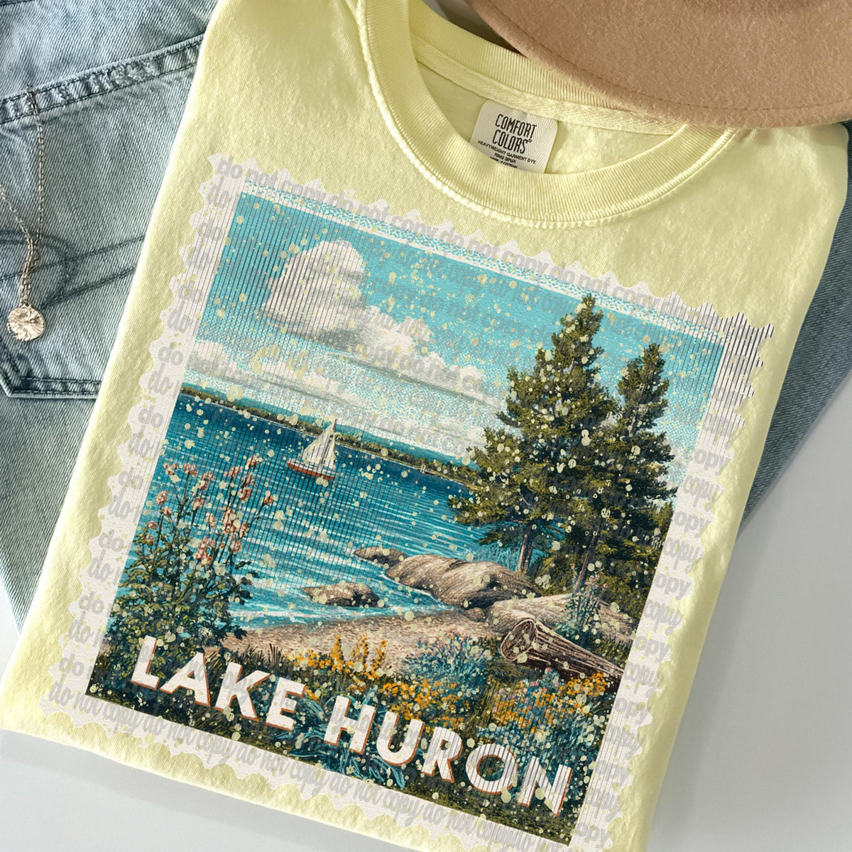 Lake Huron Graphic Tee product image 1