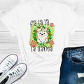 Fa La La La Llama Graphic Tee product image 1