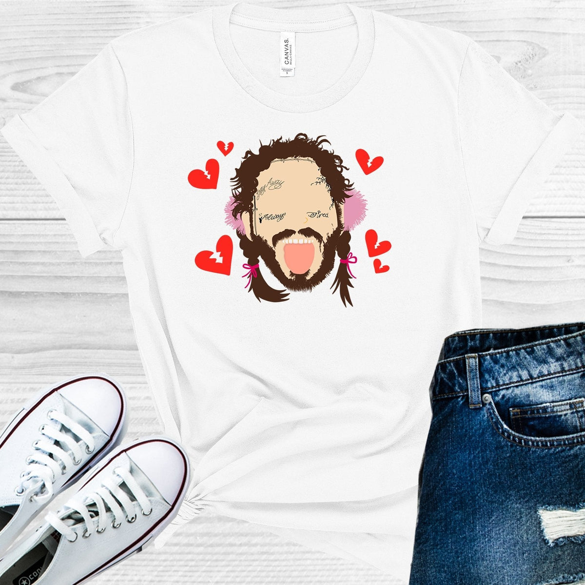 Post Malone Love Graphic Tee product image 1
