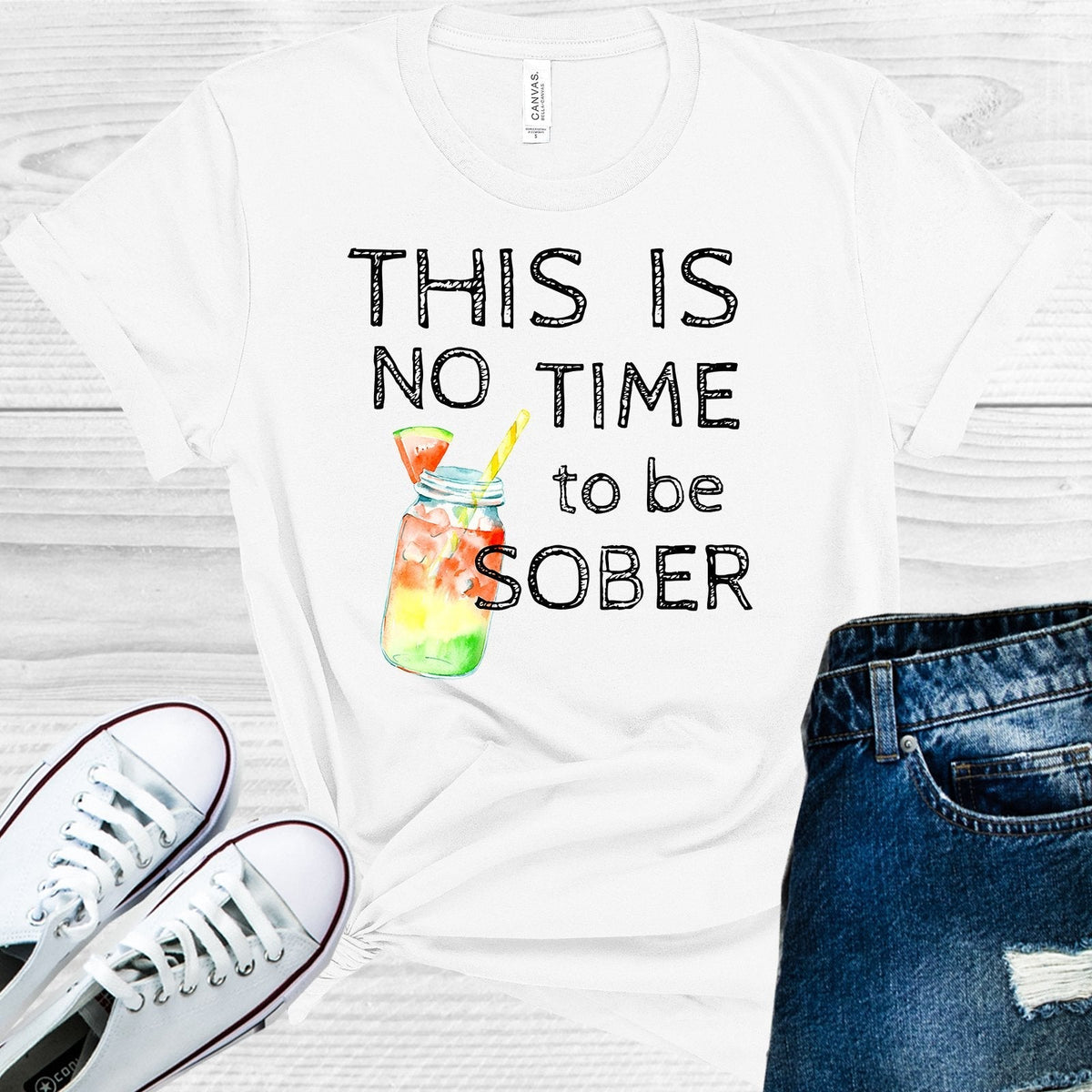 This is No Time to Be Sober Graphic Tee product image 1